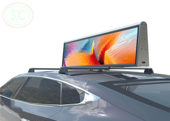 Aluguer ao ar livre Large Screen Full Color DIP 10mm SMD Publicidade Informação LED Display de carro