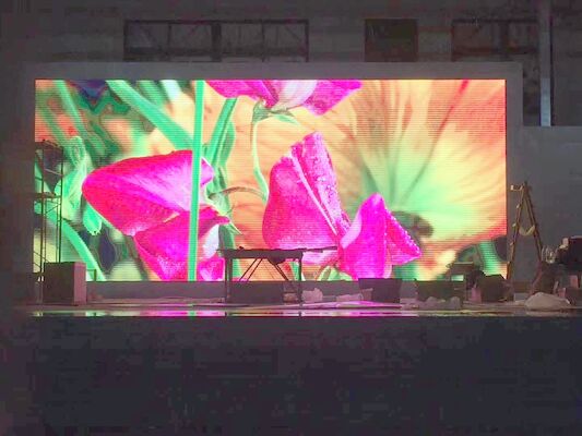 Ecrã de alumínio RGB P2.5 7500cd/m2 Ultra-claro, sem manchas