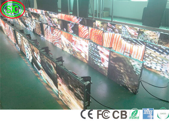 900cd/m2 SASO IECEE Escenário LED P3.91 7056 Pontos Escenário LED Video Parede LED tela de fundo de palco