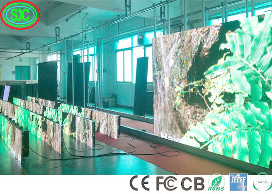 900cd/m2 SASO IECEE Escenário LED P3.91 7056 Pontos Escenário LED Video Parede LED tela de fundo de palco
