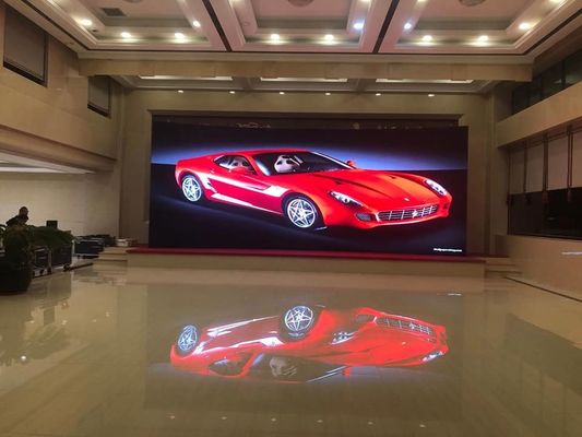 O planeamento do casamento conduziu a alta resolução pequena video do passo da exposição P2 P3 P4 da fase da parede