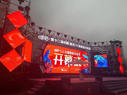 O planeamento do casamento conduziu a alta resolução pequena video do passo da exposição P2 P3 P4 da fase da parede