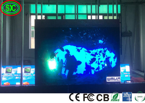 IP43 resistente à água P3 Epistar Glue On Board Led Screen 192*192mm,1500 Bit