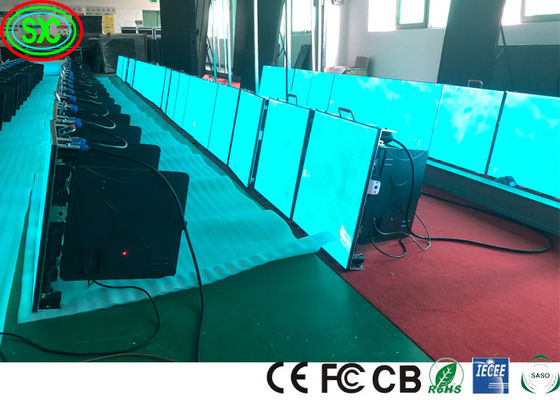 Painéis de alquiler 500x500mm SMD Stage Led Screen 2.604mm Pitch For Concert tela de exibição LED a cores inteiras