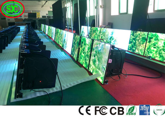 Painéis de alquiler 500x500mm SMD Stage Led Screen 2.604mm Pitch For Concert tela de exibição LED a cores inteiras