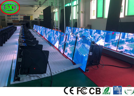 Painéis de alquiler 500x500mm SMD Stage Led Screen 2.604mm Pitch For Concert tela de exibição LED a cores inteiras