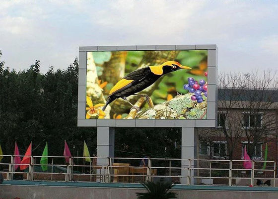 Ecrã de display LED Instalação fixa P10 Publicidade LED Full Color ao ar livre Panfletos