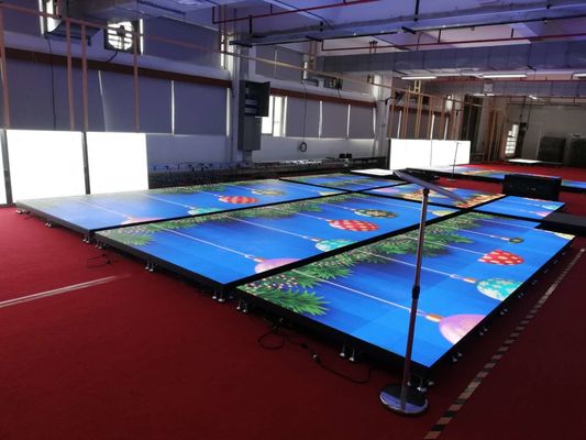 Full Color P4.81 Indoor Disco Party Event Painel portátil de entretenimento painéis de pista de dança LED