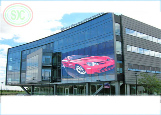 Bom preço Tela conduzida transparente exterior de pouco peso de exposição de diodo emissor de luz SMD da cortina P15.625-31.25 on-line