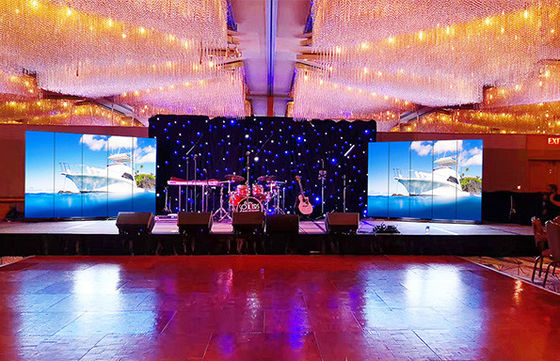 Painel de Display LED SMD P5 Pixel de 5mm Taxa de Atualização de 1920Hz