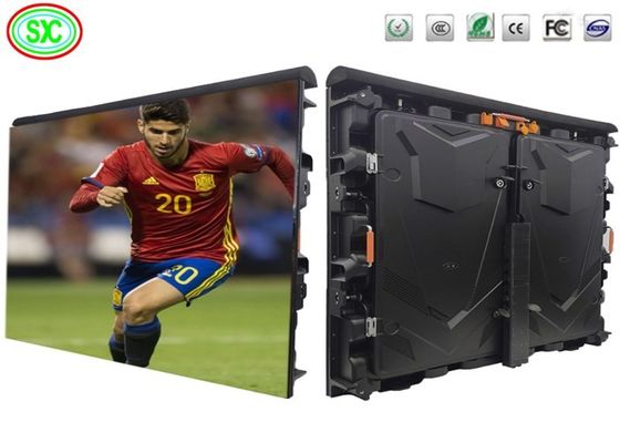 P5 Perímetro do estádio Escenário de poupança de energia Fondo Exterior Display LED a cores inteiras Cartão de visualização