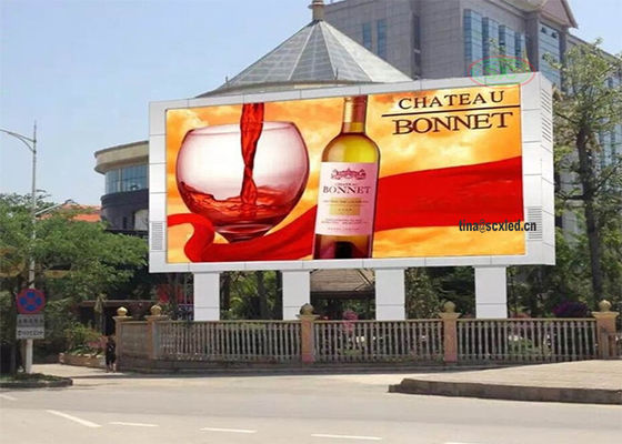 China Alto brilho P10 960*960mm Gabinete Exterior Full Color Led Display Billboard