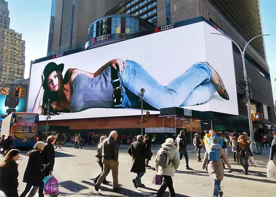 China Alto brilho P10 960*960mm Gabinete Exterior Full Color Led Display Billboard