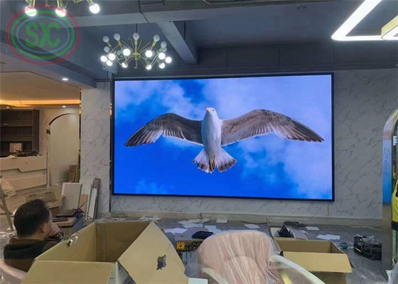 Pintura de aluguel interior 1.9 2.9Mm 2.97 Curva de exposição comercial LED Painel de tela de exibição custo-benefício P2.9 2.9 P2 P3.9 Digital Video Wall
