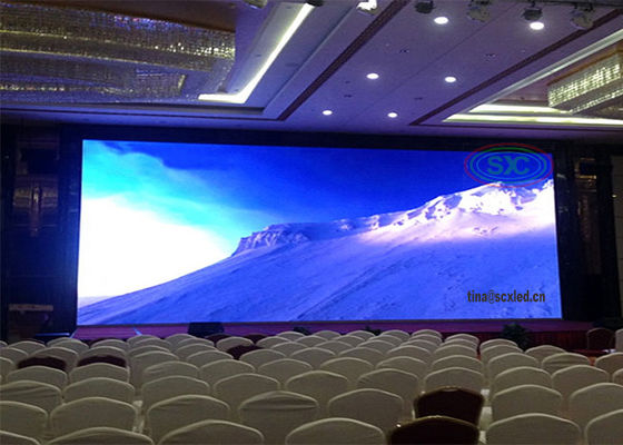Display LED de serviço frontal eletrônico a cores completas com módulos magnéticos