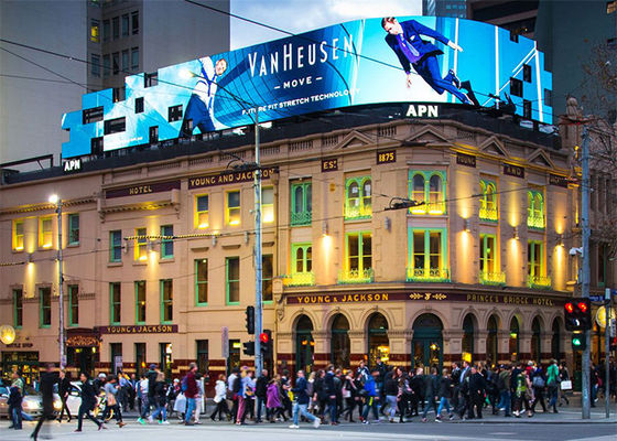 China SMD P6 aluguel ao ar livre tela LED de cores completas painéis publicitários de alta luminosidade