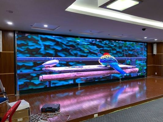P2 Monitores de LED a cores interiores a cores inteiras de chassi de alumínio fundido