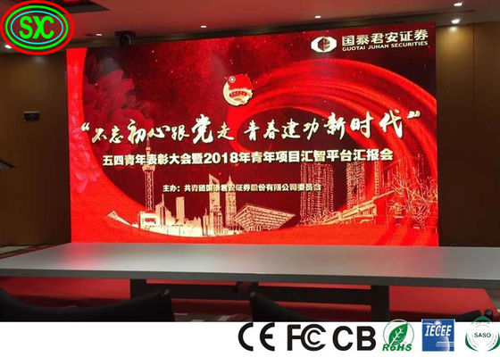 1100cd/m2 500mcd Display LED de aluguer de palco IECEE para eventos ao vivo