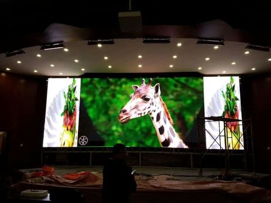 P3.91mm Aluguer LED Display Screen 600W Full Color Video Wall