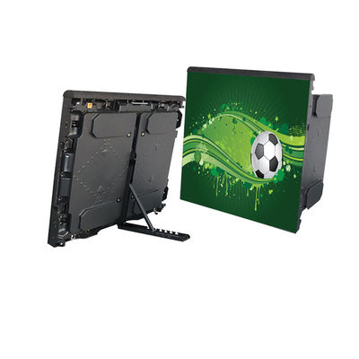 Quadro de pontuação do jogo de futebol de basquete P10 Perímetro do estádio tela LED em cores interiores / exteriores
