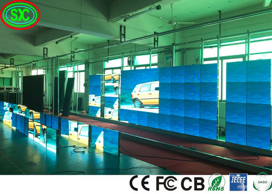 P2 P2.5 SASO 1000nits Indoor Full Color LED Display IECEE tela LED em cores inteiras