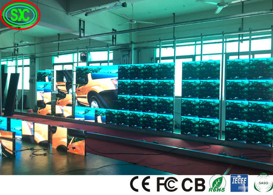 P2 P2.5 SASO 1000nits Indoor Full Color LED Display IECEE tela LED em cores inteiras