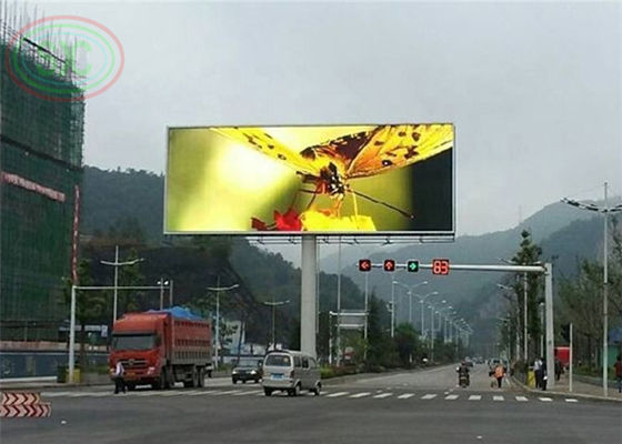 Bom preço A parede exterior fixada da propaganda da cor completa da instalação P10 conduziu a placa de exposição on-line