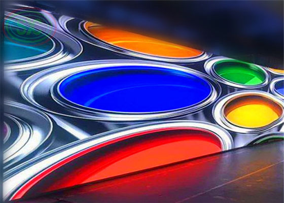 Venda a retalho P4 Concerto interior HD Video de aluguer Painel de parede LED