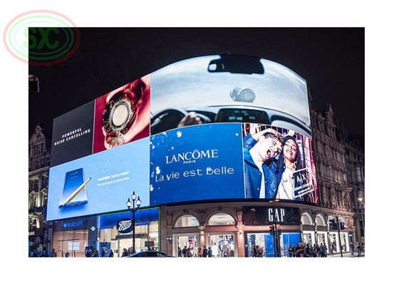 Ecrã LED gigante de parede 3D 4k LED sinal LED P10 LED para publicidade na mídia