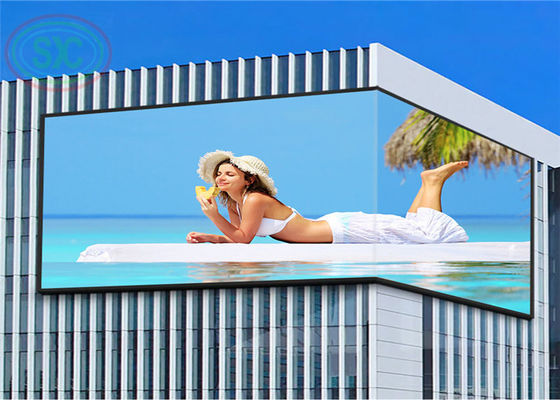 Ecrã LED gigante de parede 3D 4k LED sinal LED P10 LED para publicidade na mídia