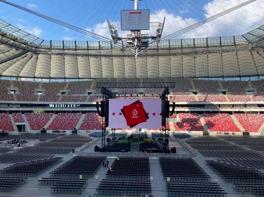 P4.81 SMD Painel de parede de vídeo LED a cores inteiras 500x500mm IP65