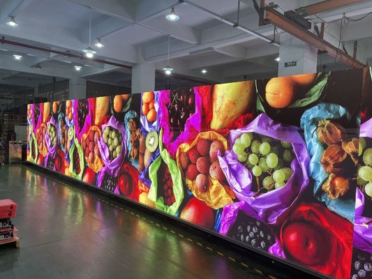 Display LED de cores completas de interior leve 1000CD/M2 Brilho Ângulo de visão amplo
