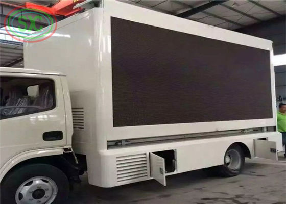 O quadro de avisos móvel móvel de Digitas da exposição de diodo emissor de luz do caminhão do ISO do FCC do CE ROHS transporta o reboque digital móvel conduzido do sinal de propaganda