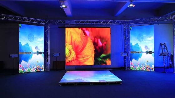P4 Display LED a cores interiores com alta resolução e alta frequência para publicidade e eventos