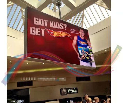 Supermercado de estádio interior P5 Full Color Instalação fixa Big LED Billboard para publicidade
