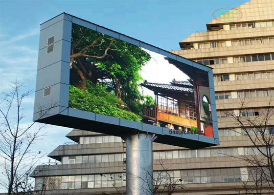 5000 cd/m2 Alto brilho Exterior Full Colour Waterproof LED Display Screen P6 LED Billboards