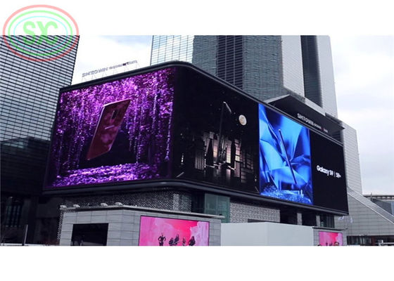 Ecrã LED gigante de parede 3D 4k LED sinal LED P10 LED para publicidade na mídia