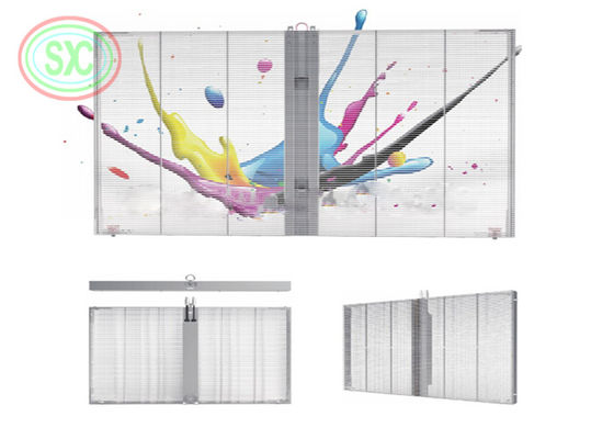 Ecrã LED transparente Ultra-Clar Large Stage Screen Full Color P3.91 Alta taxa de atualização 3840HZ