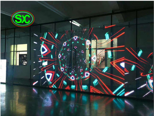 SMD 2121 Painel LED transparente Ecrã LED transparente Epistar Chip Alta visibilidade