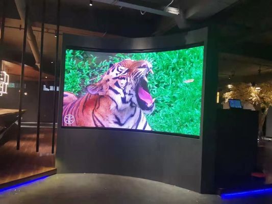 SCX LED LED chipstar Alta taxa de atualização P4 Indoor LED Display Screen para instalação fixa 512x512mm Painel de alumínio
