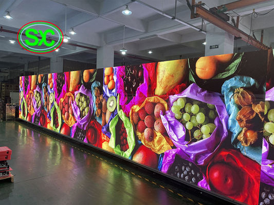 Display LED anti-colisão GOB Ideal para eventos Festa de aluguer Alta densidade de pixels 100 Vida útil