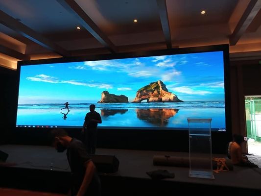 SCX LED Indoor Full Color LED Display P4mm SMD 512*512mm Painel de alumínio de fundição por injeção Pantalhas de parede de vídeo LED P4 Indoor LED Rental Screen