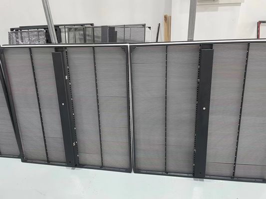 Tela LED Transparente P3.91 Taxa de Atualização de 1920Hz 5V DC Interna