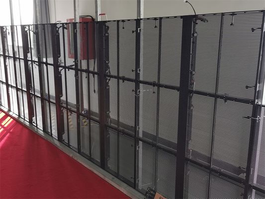Painel LED transparente de alto brilho, sinalização a cores SMD2121