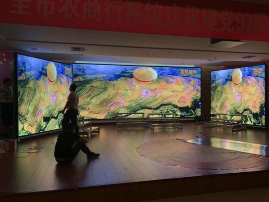Display LED de alta resolução indoor a cores