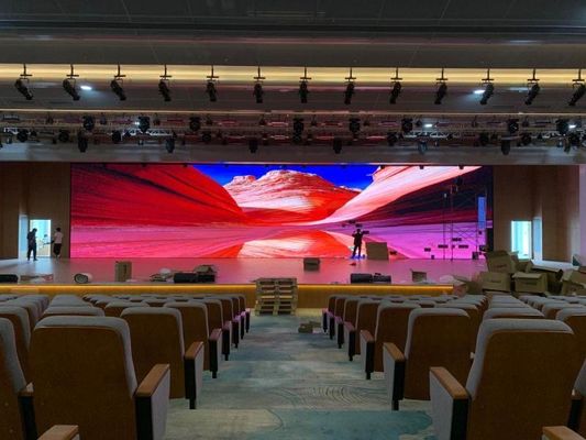Módulo macio de alumínio fundido flexível e grande ecrã LED externo P4.81 1/13 Modo de digitalização
