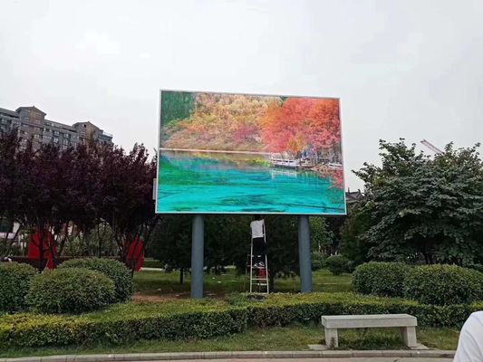 Outdoor P6 Full Color Alto brilho Frente Aberta Publicidade Comercial LED Display Screen Billboard