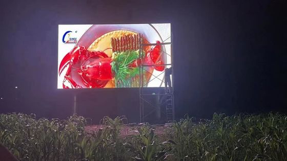 SCX LED P10 Ecrã de exibição de LED a cores exteriores para publicidade com alto brilho e longa vida útil