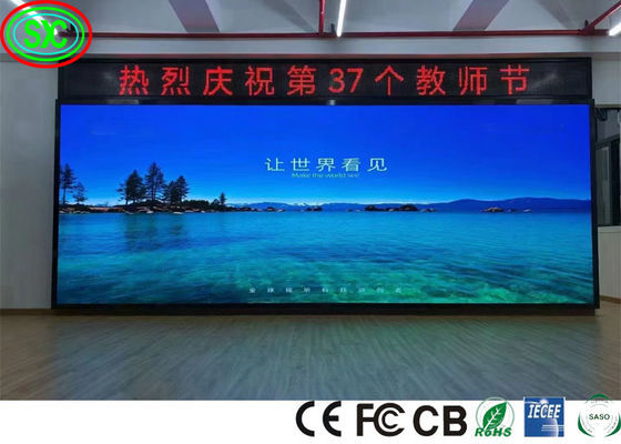 Display LED Full Color Interno 5.5VDC 9500K P2 Emenda Sem Costura Display LED SMD Display LED Full Color Interno