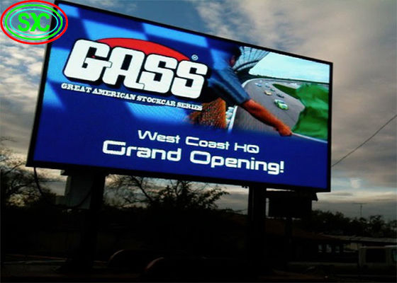 Outdoor P10 Outdoor LED Billboard 10mm Pitch 5000cd/M2 Brilho